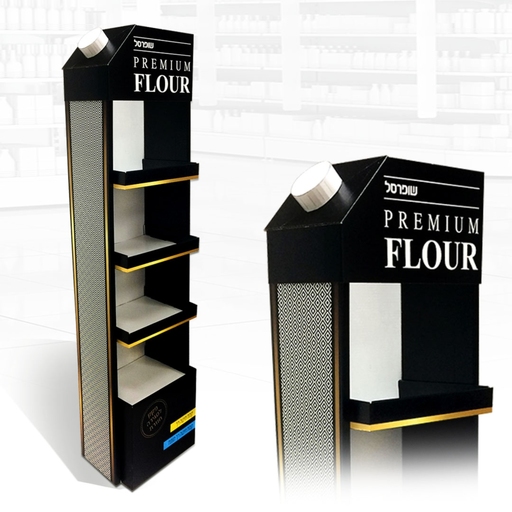 סטנדים- שופרסל -קמח עם פקק